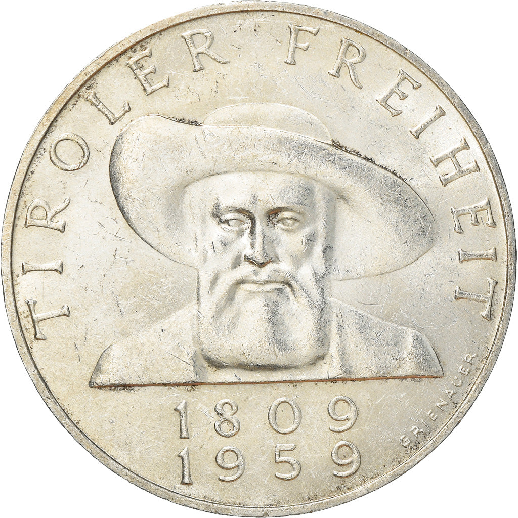Moneta, Austria, 50 Schilling, 1959, SPL-, Argento, KM:2888