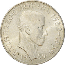 Moneta, Austria, 25 Schilling, 1959, BB+, Argento, KM:2887