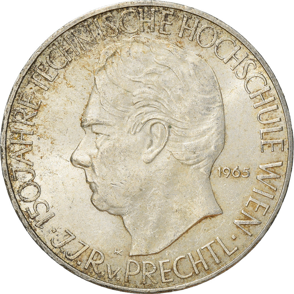 Moeda, Áustria, 25 Schilling, 1965, AU(55-58), Prata, KM:2897
