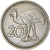 Coin, Papua New Guinea, 20 Toea, 1990, VF(30-35), Copper-nickel, KM:5
