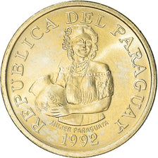 Moneta, Paraguay, 5 Guaranies, 1992, SPL, Nichel-bronzo, KM:166a