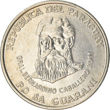 Coin, Paraguay, 500 Guaranies, 2011, EF(40-45), Nickel-Steel, KM:195a