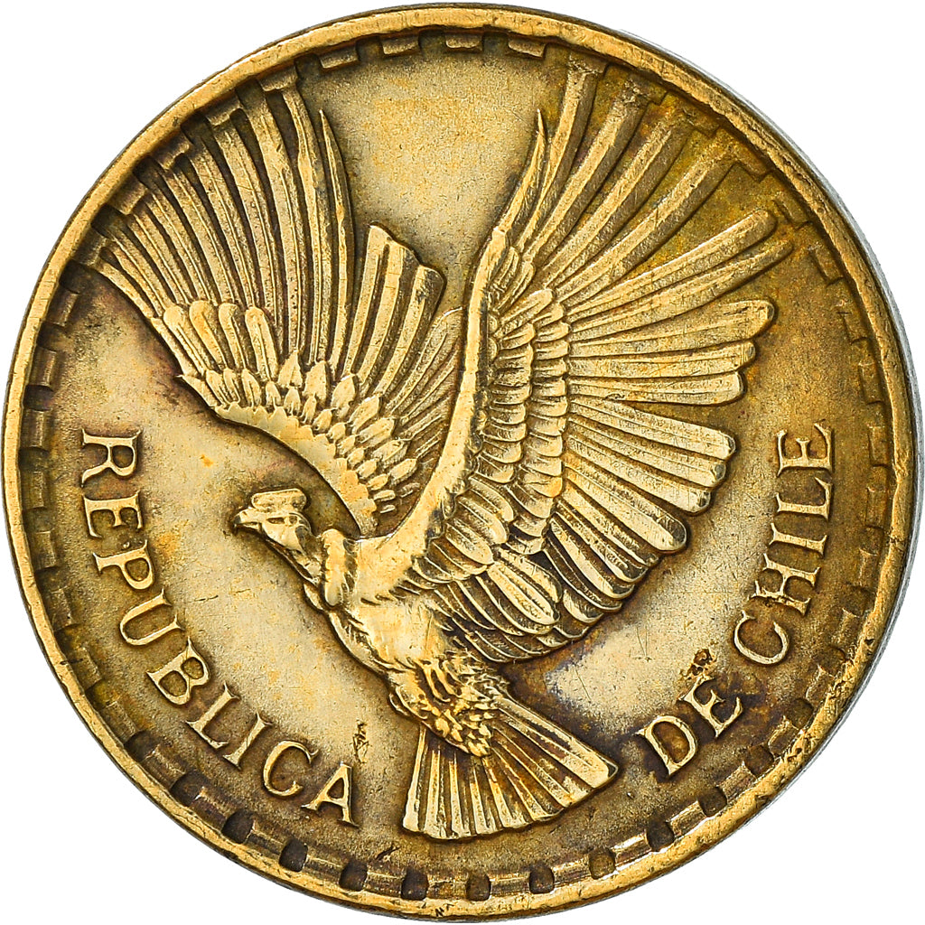 Moneda, Chile, 2 Centesimos, 1968, Santiago, BC+, Aluminio - bronce, KM:193