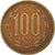 Moeda, Chile, 100 Pesos, 1995, Santiago, VF(30-35), Alumínio-Bronze, KM:226.2