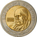 Moneda, Chile, 500 Pesos, 2000, Santiago, MBC, Bimetálico, KM:235