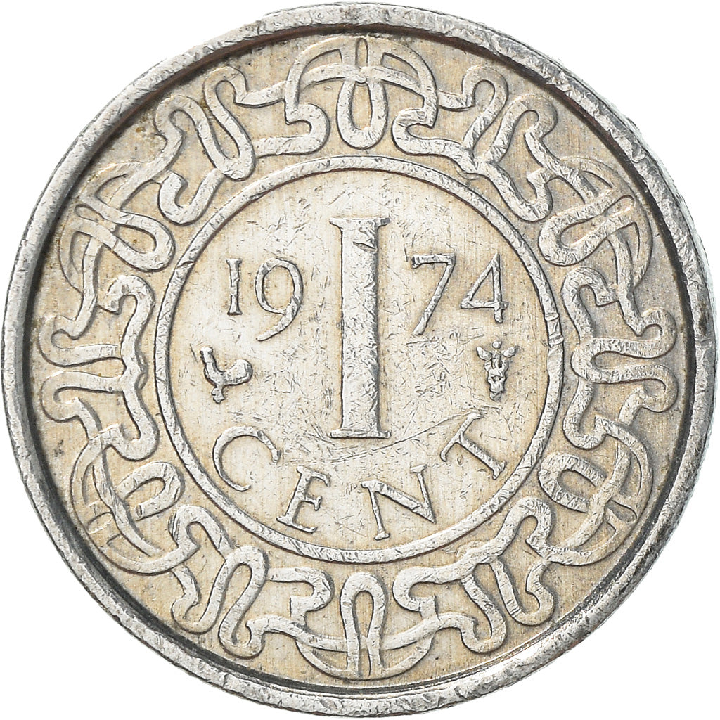 Münze, Surinam, Cent, 1974, SS, Aluminium, KM:11a