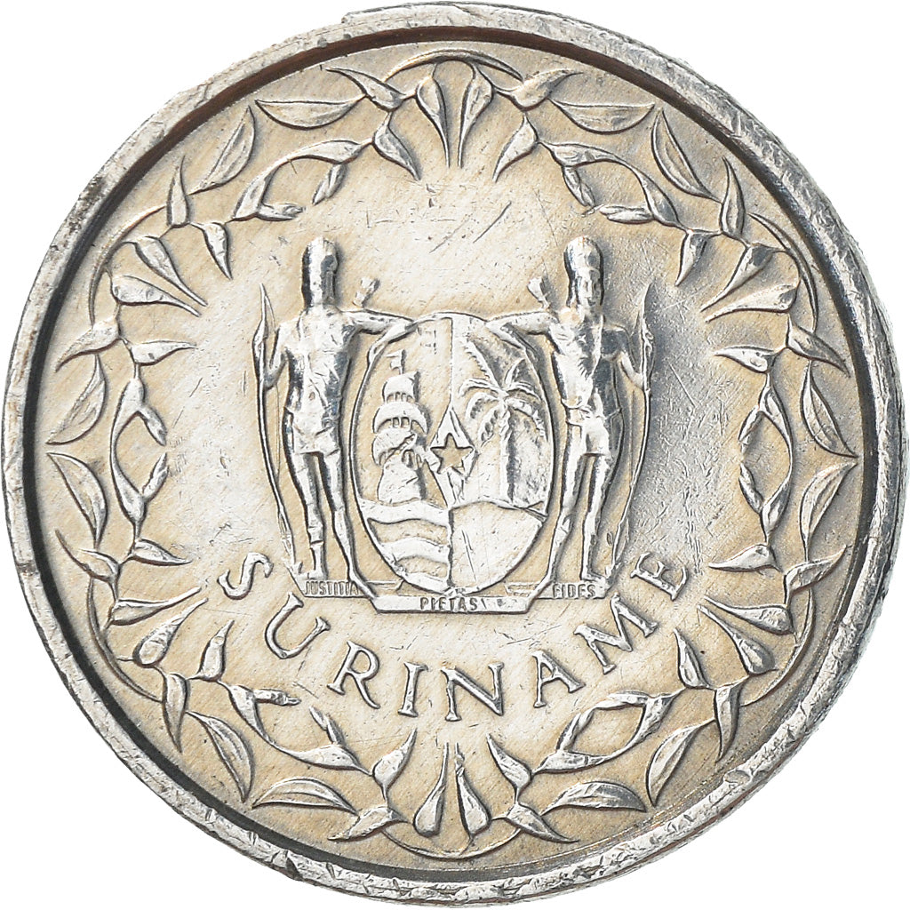 Moeda, Suriname, Cent, 1975, EF(40-45), Alumínio, KM:11a
