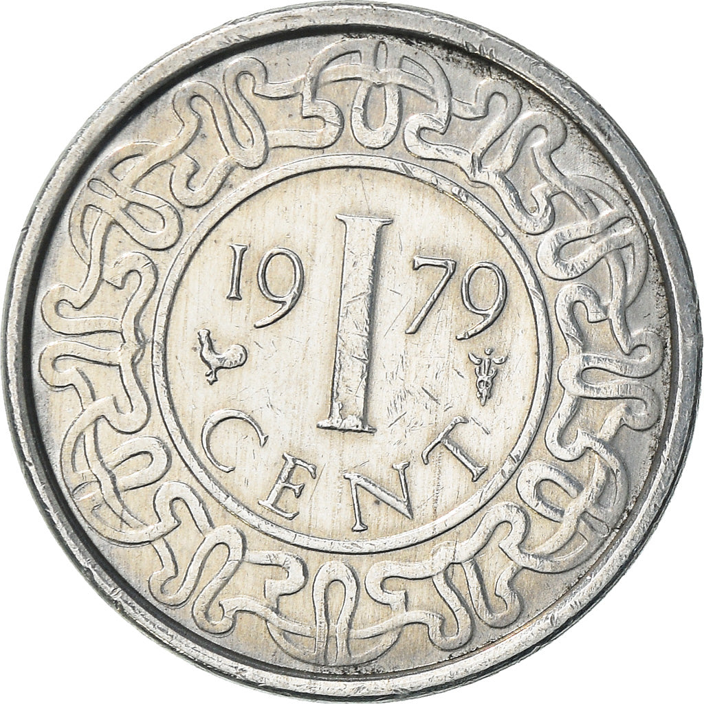 Moneta, Surinam, Cent, 1979, EF(40-45), Aluminium, KM:11a
