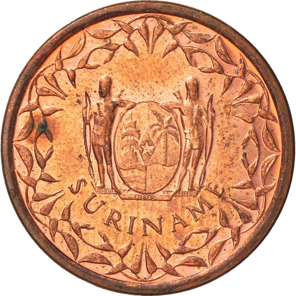 Monnaie, Surinam, Cent, 1988, TTB+, Copper Plated Steel, KM:11b