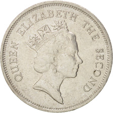 HONG KONG, Dollar, 1989, KM #63, AU(55-58), Copper-Nickel, 25.5, 7.05