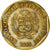 Moneda, Perú, 10 Centimos, 1999, Lima, BC+, Latón, KM:305.3