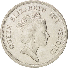 HONG KONG, Dollar, 1990, KM #63, MS(60-62), Copper-Nickel, 25.5, 7.19
