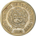 Moneta, Peru, 50 Centimos, 2003, Lima, VF(30-35), Miedź-Nikiel-Cynk, KM:307.4