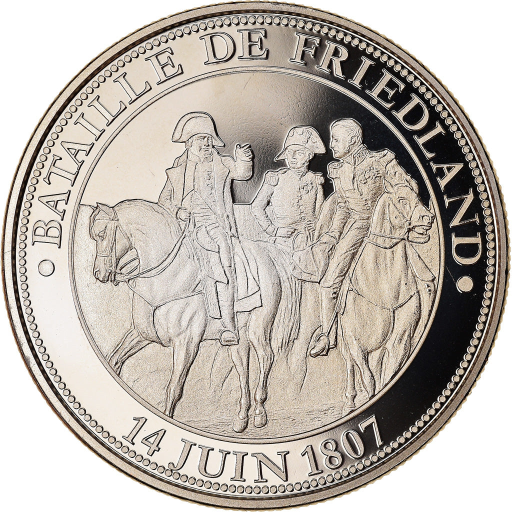 France, Médaille, Napoléon Ier, Bataille de Friedland (1807), FDC