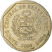 Monnaie, Pérou, Nuevo Sol, 2006, Lima, TTB, Copper-Nickel-Zinc, KM:308.4