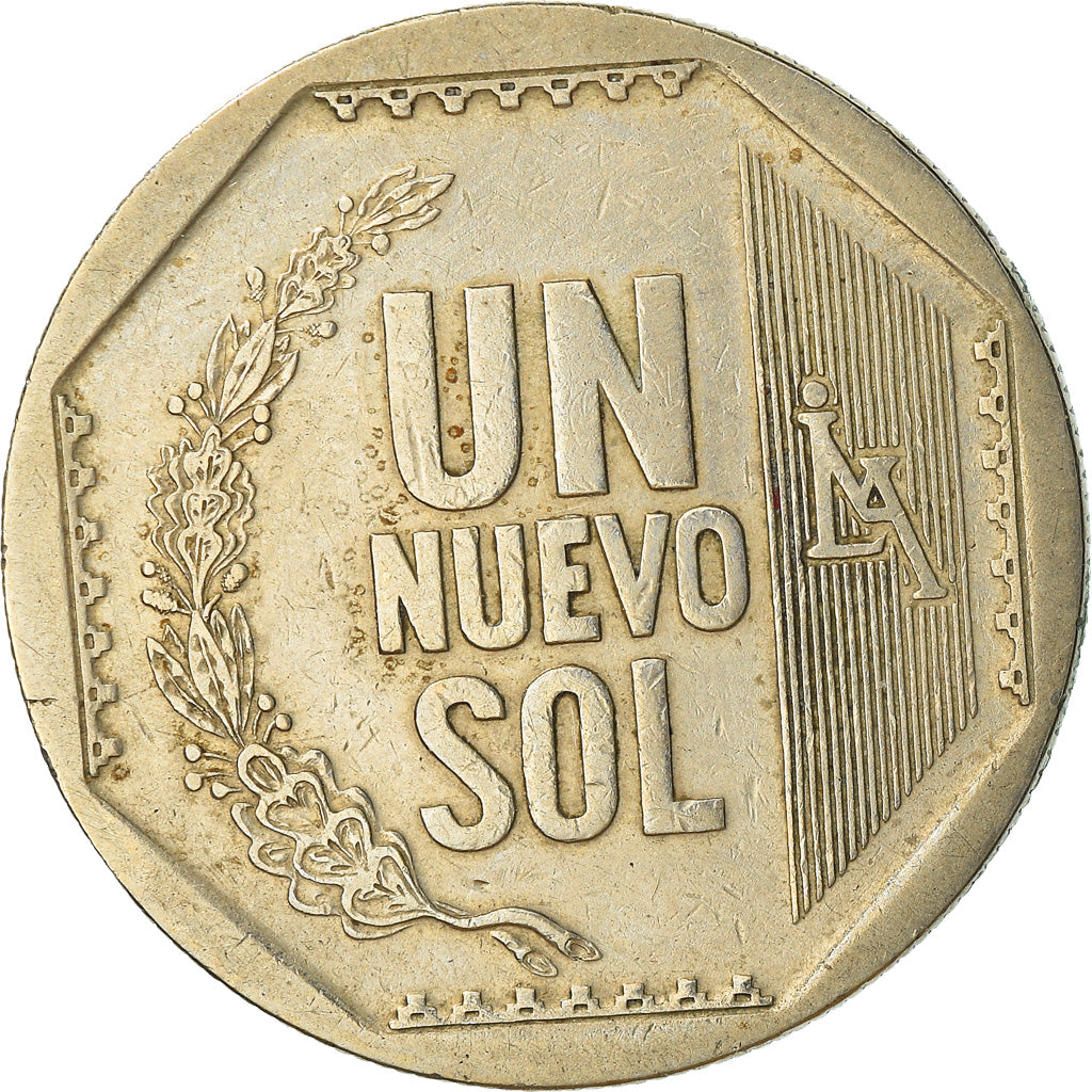 Monnaie, Pérou, Nuevo Sol, 2006, Lima, TTB, Copper-Nickel-Zinc, KM:308.4