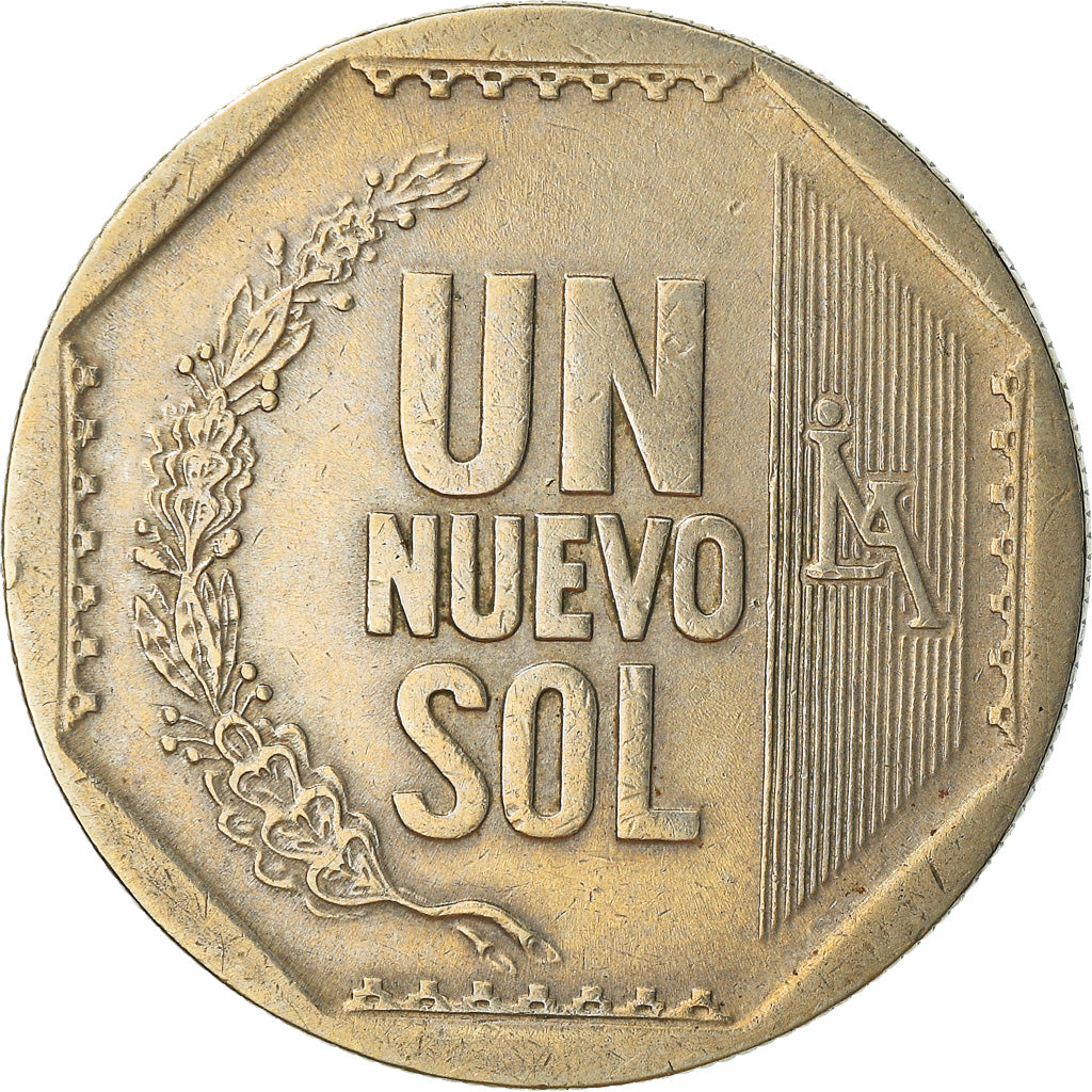 Monnaie, Pérou, Nuevo Sol, 2008, Lima, TTB, Copper-Nickel-Zinc, KM:308.4