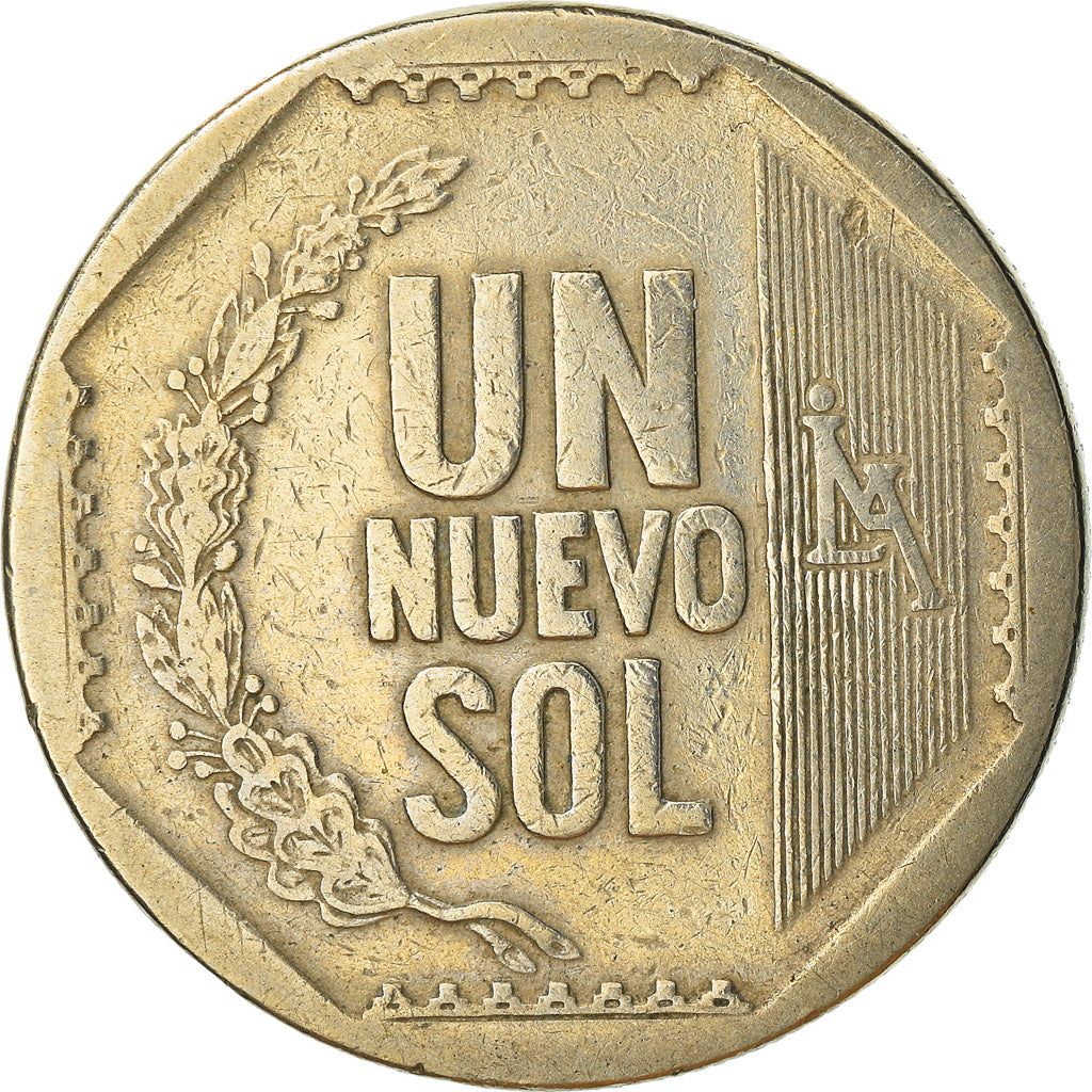 Monnaie, Pérou, Nuevo Sol, 2009, Lima, TTB, Copper-Nickel-Zinc, KM:308.4