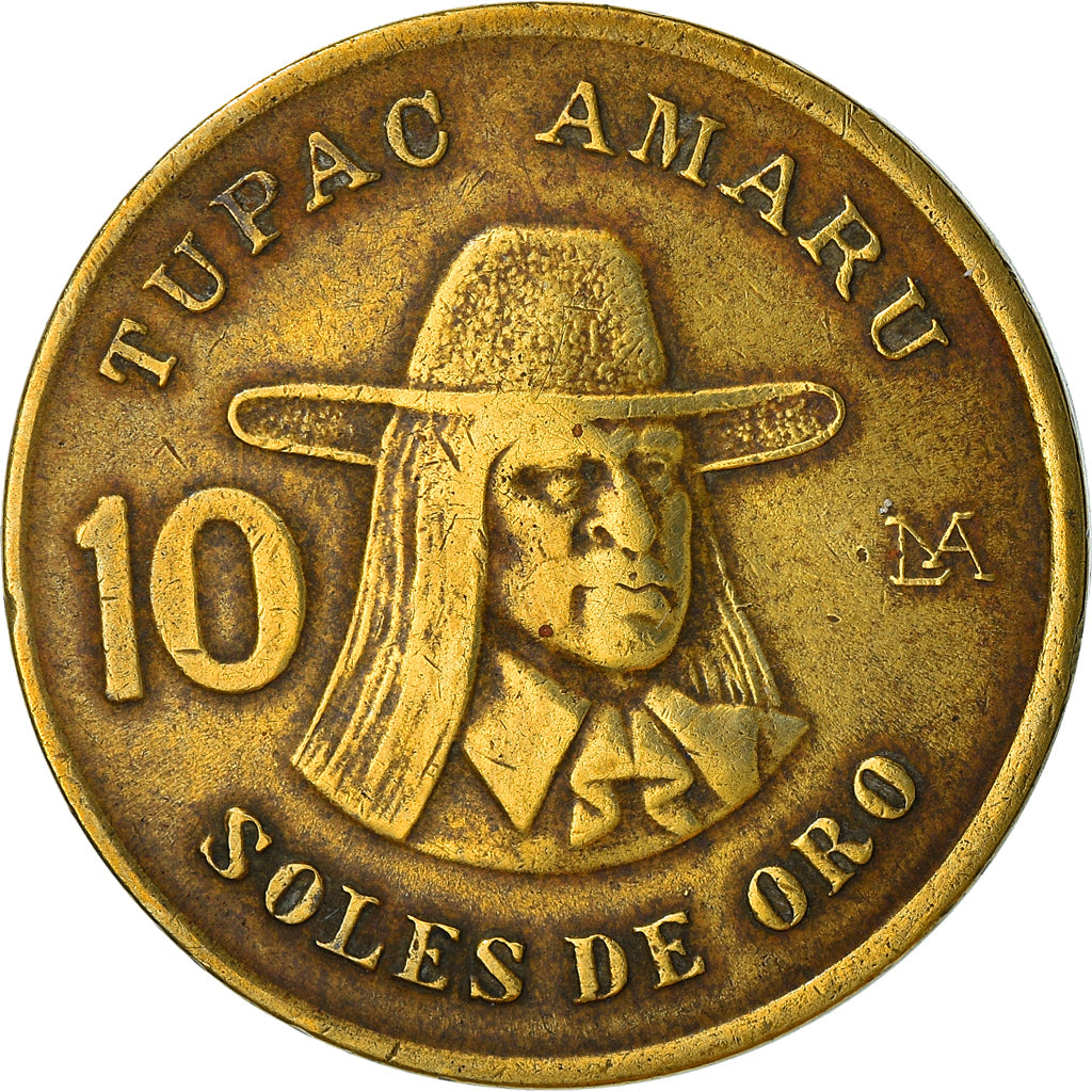 Münze, Peru, 10 Soles, 1978, Lima, S+, Messing, KM:272.2