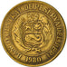 Coin, Peru, 10 Soles, 1980, Lima, VF(20-25), Brass, KM:272.2