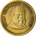 Moneda, Perú, 500 Soles, 1985, Lima, MBC, Latón, KM:310