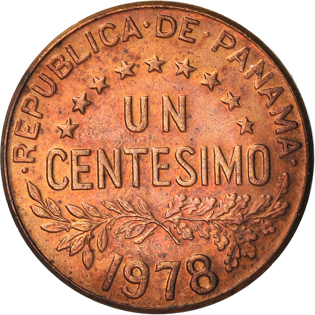 Monnaie, Panama, Centesimo, 1978, U.S. Mint, TTB+, Bronze, KM:22