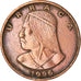 Moneta, Panama, Centesimo, 1996, Royal Canadian Mint, MB+, Zinco placcato rame