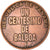 Moneda, Panamá, Centesimo, 1996, Royal Canadian Mint, BC+, Cobre chapado en