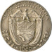 Coin, Panama, 1/10 Balboa, 1980, EF(40-45), Copper-Nickel Clad Copper, KM:10