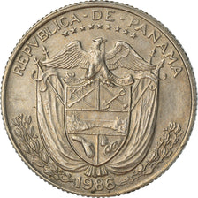 Moneta, Panama, 1966 dates struck at US Mint in San Francisco., 1/4 Balboa
