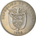 Moeda, Panamá, 1/4 Balboa, 1996, Royal Canadian Mint, VF(30-35), Cobre