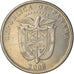 Moneda, Panamá, 1/4 Balboa, 2008, MBC, Cobre - níquel recubierto de cobre