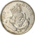 Moneda, República Dominicana, 10 Centavos, 1989, MBC, Níquel recubierto de