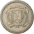 Coin, Dominican Republic, 25 Centavos, 1980, EF(40-45), Copper-nickel, KM:51