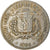Monnaie, Dominican Republic, 25 Centavos, 1984, TB+, Nickel Clad Steel, KM:71.1
