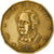 Moneta, Repubblica domenicana, Peso, 2002, MB+, Ottone, KM:80.2