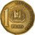 Moeda, República Dominicana, Peso, 2002, VF(30-35), Latão, KM:80.2