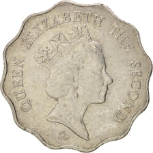 HONG KONG, 2 Dollars, 1985, KM #60, AU(50-53), Copper-Nickel, 28, 8.39