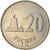 Coin, Ecuador, 20 Sucres, 1988, EF(40-45), Nickel Clad Steel, KM:94.1