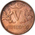 Moneda, Colombia, 5 Centavos, 1975, MBC, Cobre recubierto de acero, KM:206a