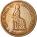 Moneta, Colombia, 5 Pesos, 1982, MB, Bronzo, KM:268