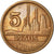 Moneta, Colombia, 5 Pesos, 1985, MB, Bronzo, KM:268