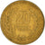 Münze, Kolumbien, 20 Pesos, 1992, S+, Aluminum-Bronze, KM:282.1
