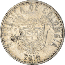 Monnaie, Colombie, 50 Pesos, 2010, TTB, Copper-Nickel-Zinc, KM:283.2