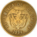 Moneda, Colombia, 100 Pesos, 1994, BC+, Aluminio - bronce, KM:285.1