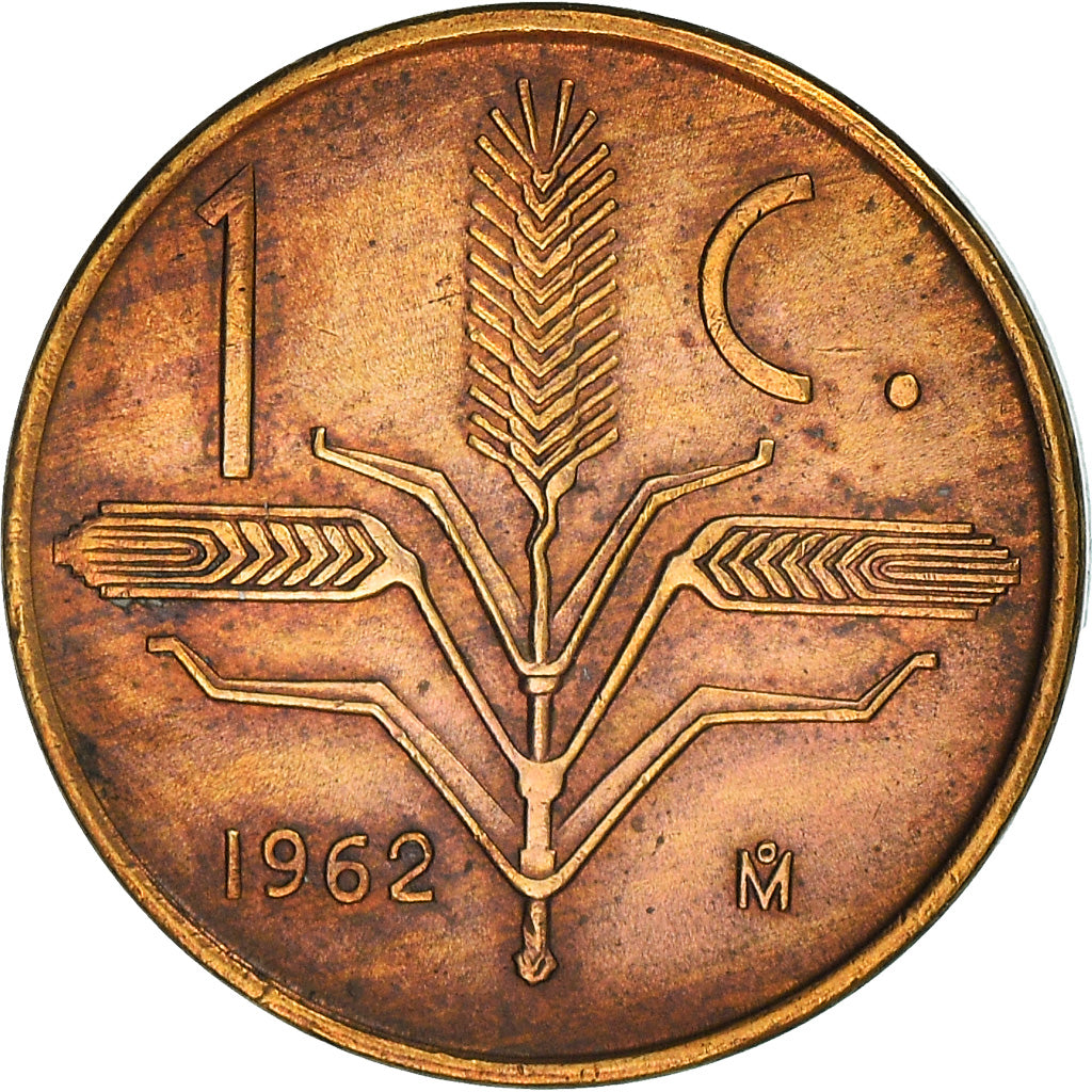 Moneta, Messico, Centavo, 1962, Mexico City, BB+, Ottone, KM:417