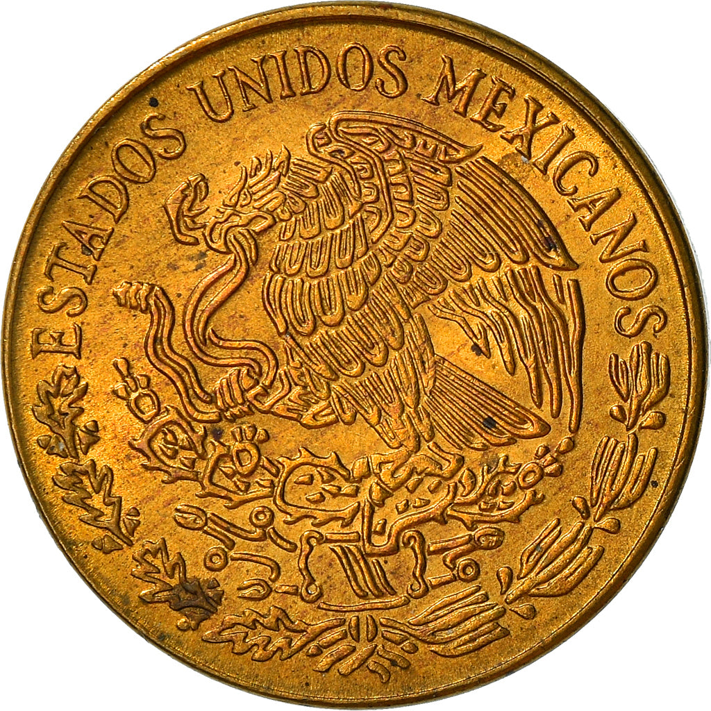 Munten, Mexico, 5 Centavos, 1971, PR+, Tin, KM:427