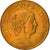 Coin, Mexico, 5 Centavos, 1972, Mexico City, AU(50-53), Brass, KM:427