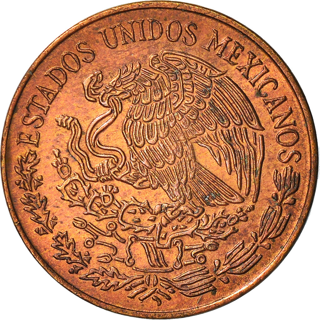 Munten, Mexico, 5 Centavos, 1973, PR, Tin, KM:427