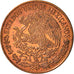 Monnaie, Mexique, 5 Centavos, 1973, SUP, Laiton, KM:427